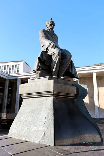 Monumento Fyodor Dostoiévski — Fotografia de Stock