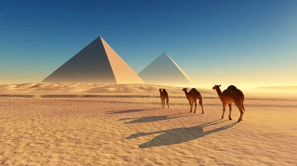 The Egypt..3d — Stock Photo, Image