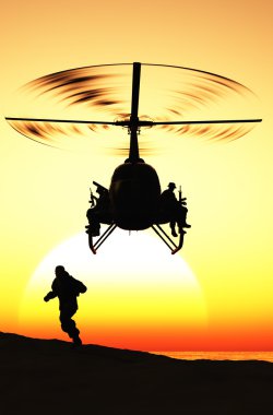Helikopter 3d.