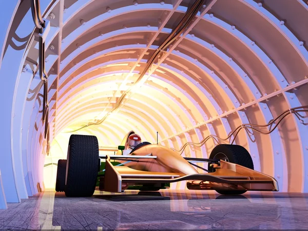 De Tunnel. 3D — Stockfoto