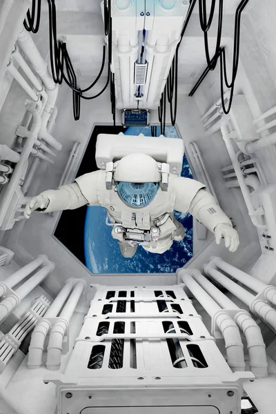 Stația spațială — Fotografie, imagine de stoc