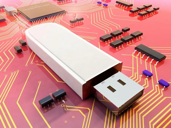 USB flash drive — Stock Photo, Image