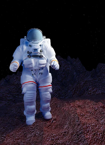 Astronaute. 3d rendu — Photo