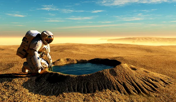 L'eau sur la planète . — Photo