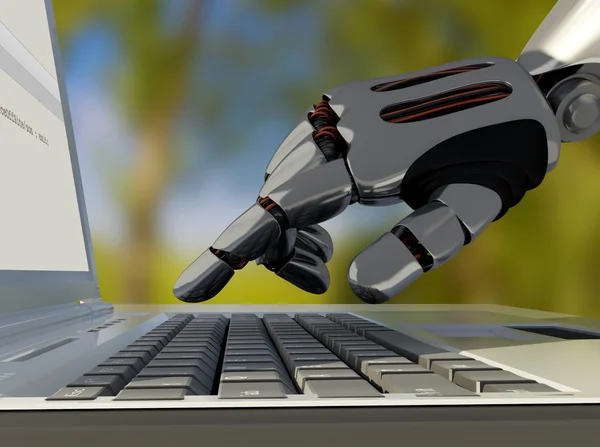 A robotic arm — Stock Photo, Image