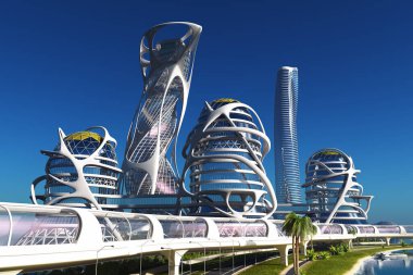 33d sahil şeridindeki Gelecek Şehir