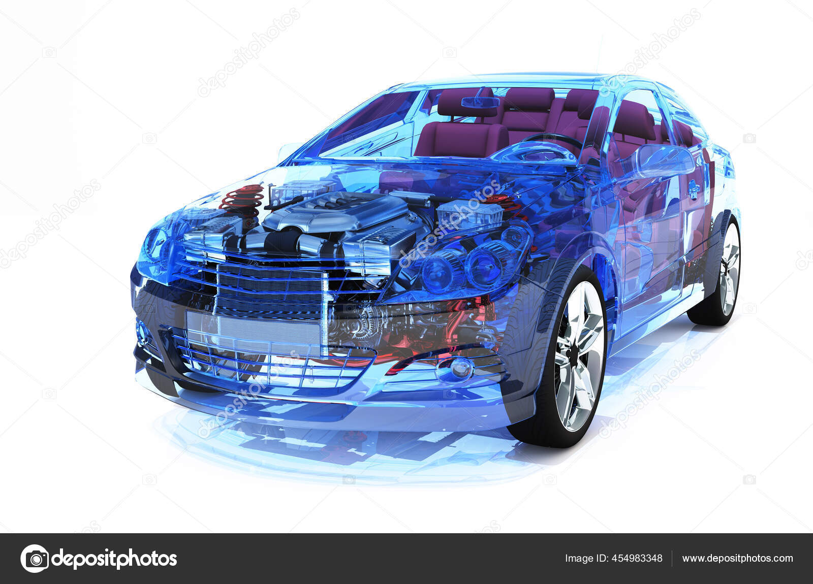 白色背景上的模型汽车——图库图片© Iurii #454983348, image size:1600x1150