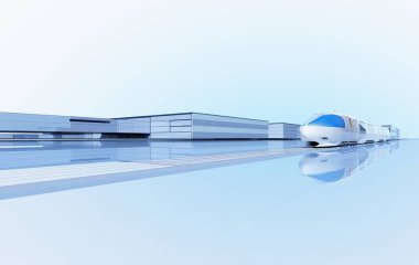 Beyaz arkaplandaki yeni teknolojiler, 3d görüntüleyici