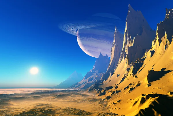 Space landscape — Stock Photo, Image