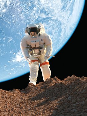 Gezegendeki astronot..