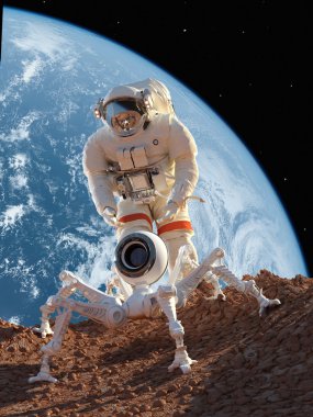 Astronot ve robot