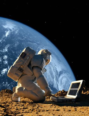 Astronot aygıtla