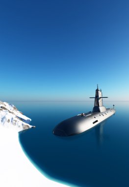 The military ship