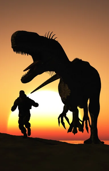 The dinosaur — Stock Photo, Image