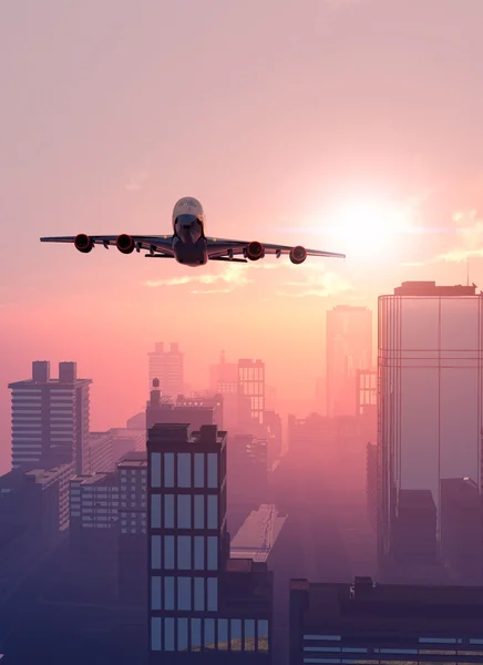 The  plane — Stock Photo, Image