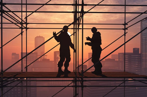 The builders — Stock Photo, Image