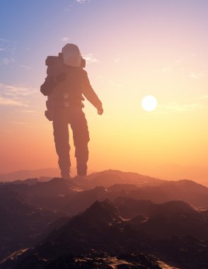 Gezegendeki astronot..