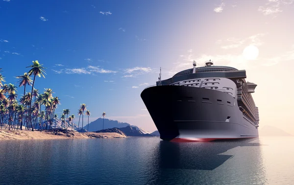 A modern liner — Stock Photo, Image