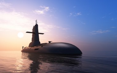 The military ship