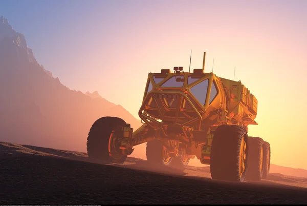 Een ruimte transport . — Stockfoto