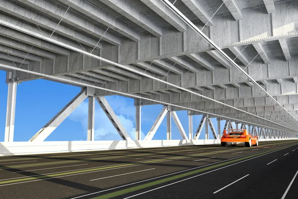 Міст. 3D — стокове фото