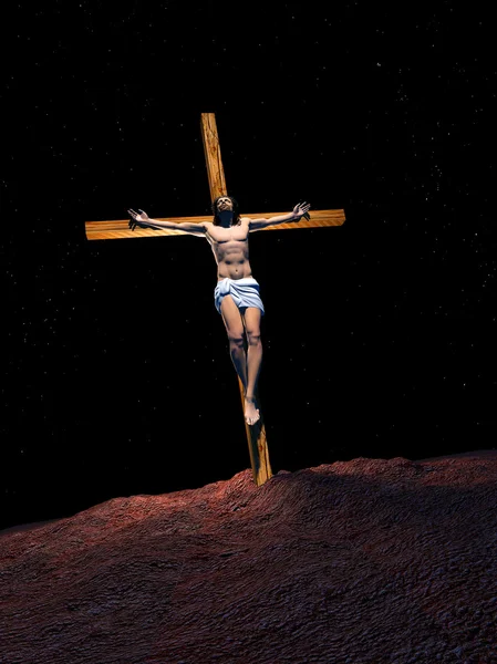 Il Cristo. 3d — Foto Stock