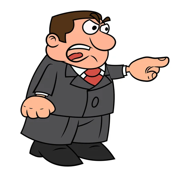 Çığlık öfkeli patron