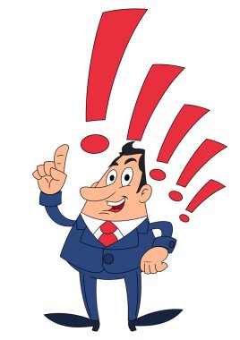 İşadamı 3 bir fikri vardır