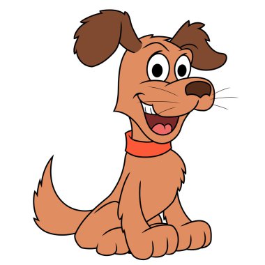 Sevimli gülümseyen köpek 2