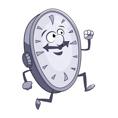 Saat gülümseyen çalışıyor