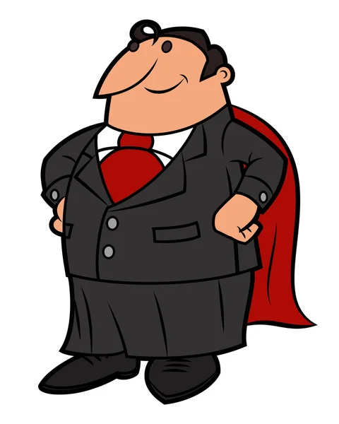 Super hombre de negocios 4 — Vector de stock