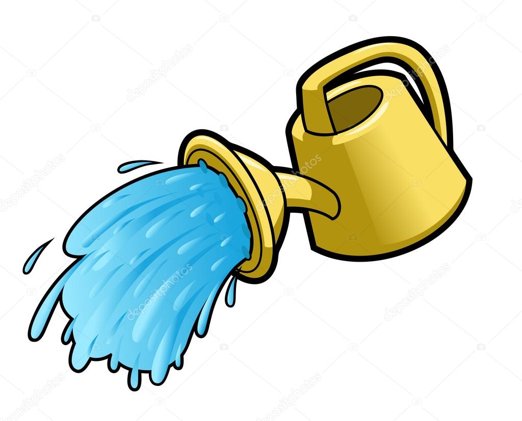 Spilling Water Clipart Image