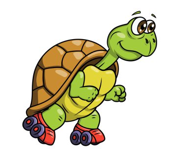 Tekerlekli paten 2 turtle