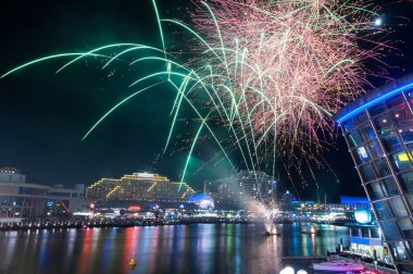 Fireworks uygulamasında darling harbour