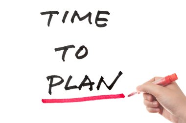 planlamak için zaman