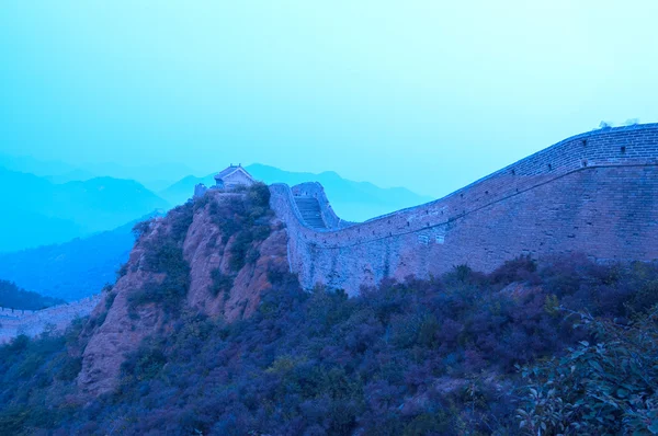 Große Mauer aus Porzellan — Stockfoto