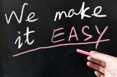 Kolaylaştırırız.