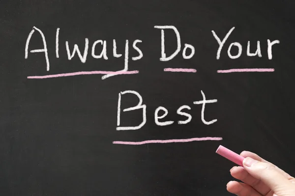 Always do your best Stock Photos, Royalty Free Always do your best Images | Depositphotos