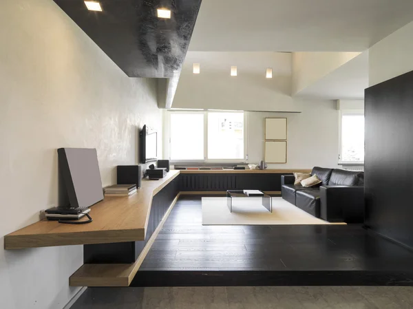 Interior view of a modern living room — Stock Photo, Image