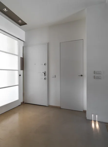 Interior view of a modern entrance — Stock Photo, Image