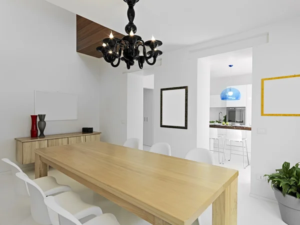 A modern dining room — Stock Photo, Image