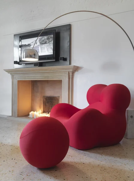 Modern living room — Stockfoto
