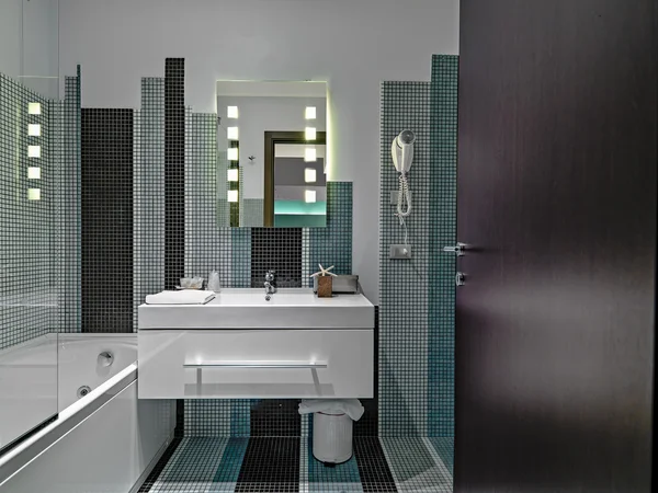 Modern barhroom in the hotel — Stock Photo, Image