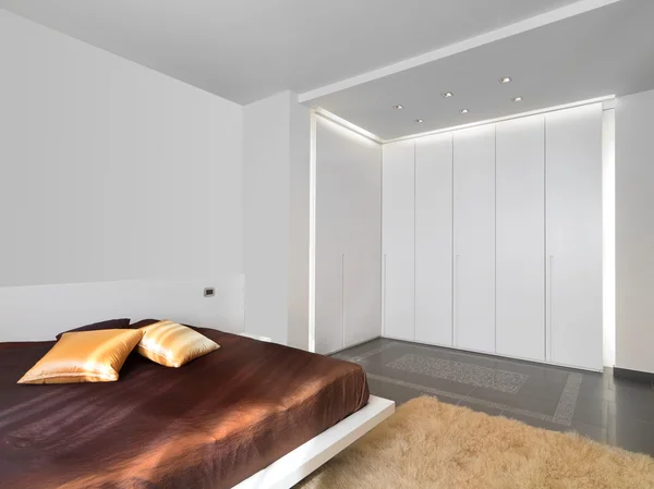 Innenansicht eines modernen Schlafzimmers — Stockfoto