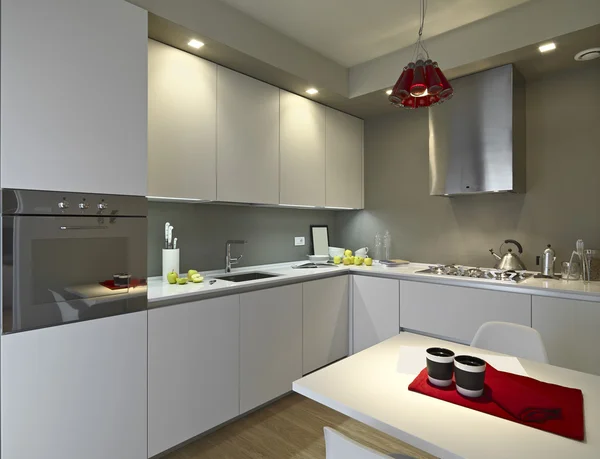 Interne weergave van een moderne keuken — Stockfoto