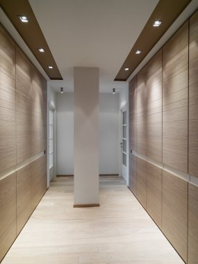 modern bir koridor görünümü