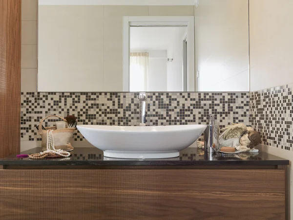 Interior view of a modern bathroom — Stock Photo, Image