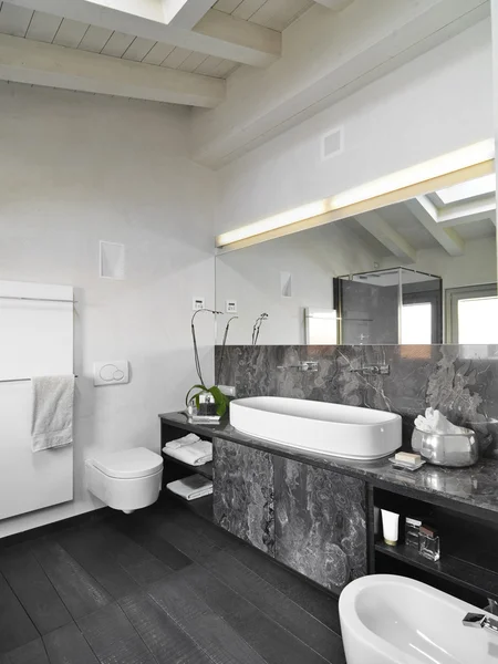 Interior view of a modern bathroom — Stock Photo, Image