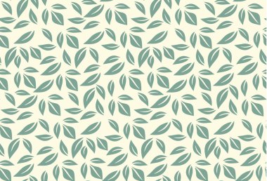 Yeşil Yapraksız Desen