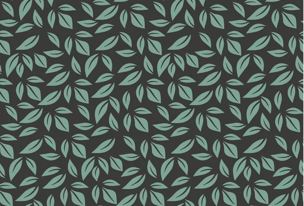 잎 원활한 패턴 벡터 — 스톡 벡터